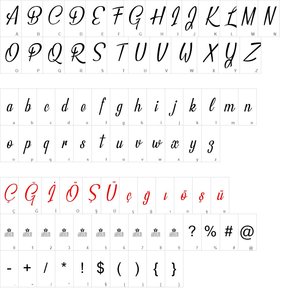 Beautiful People  font